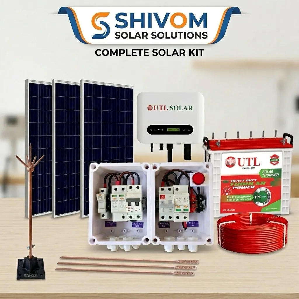 Complete Turnkey Solar Solutions Kit