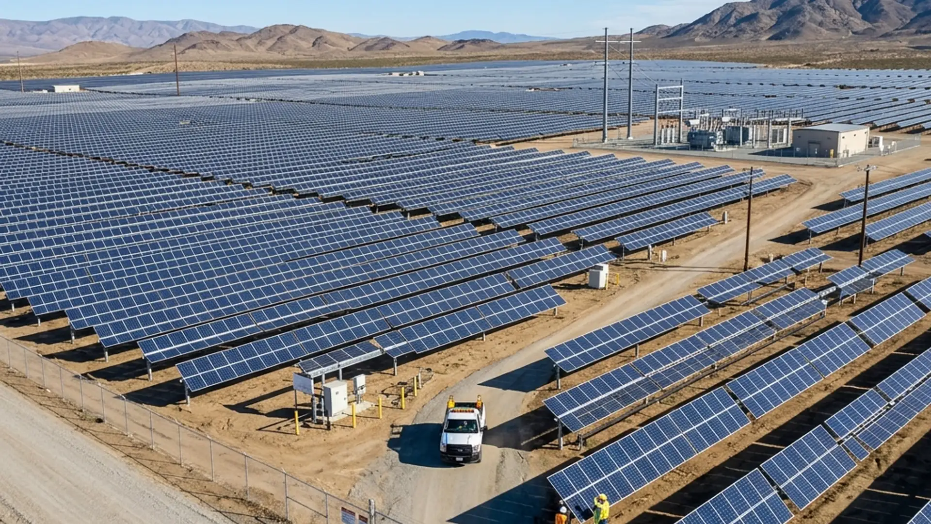 Ground Mounted Utility Scale Solar Farm