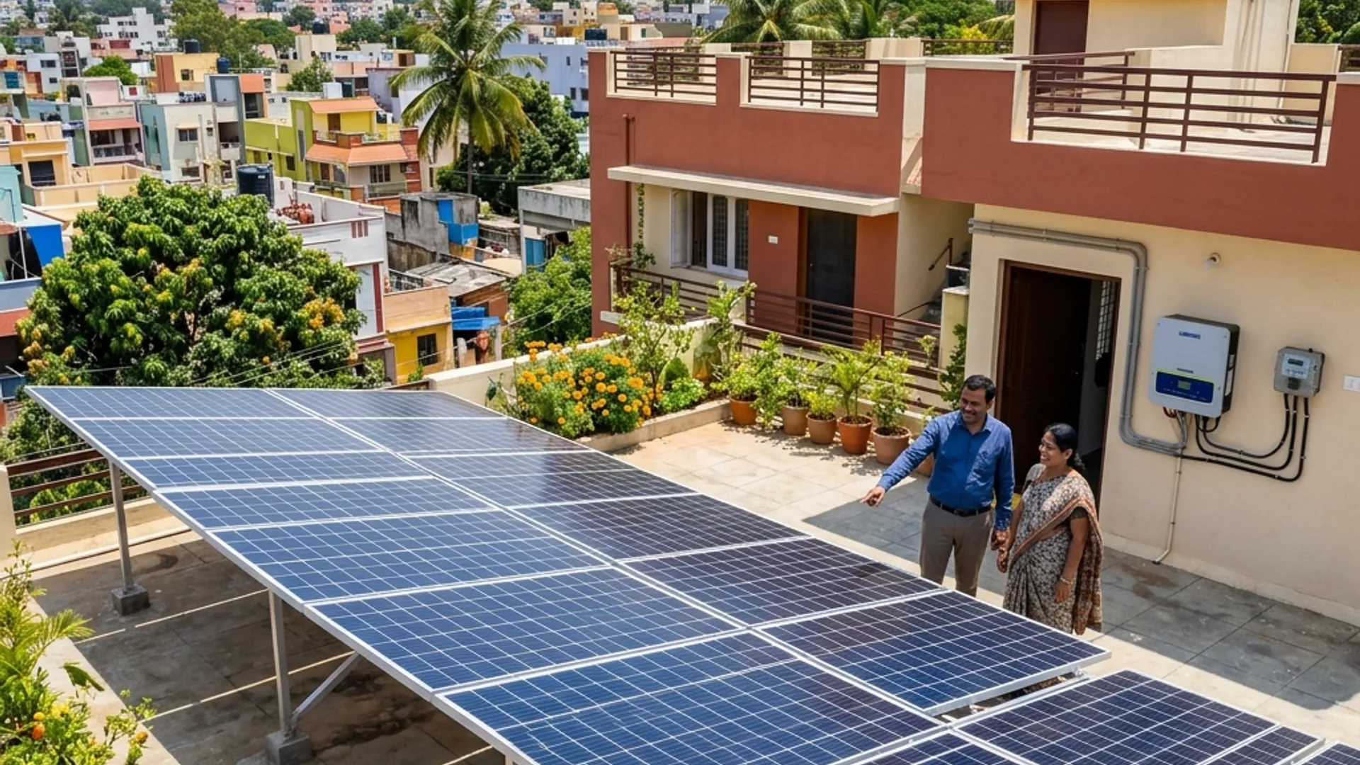 Residential Rooftop Solar Installation